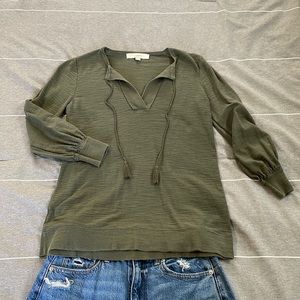 LOFT Sweater with tassels